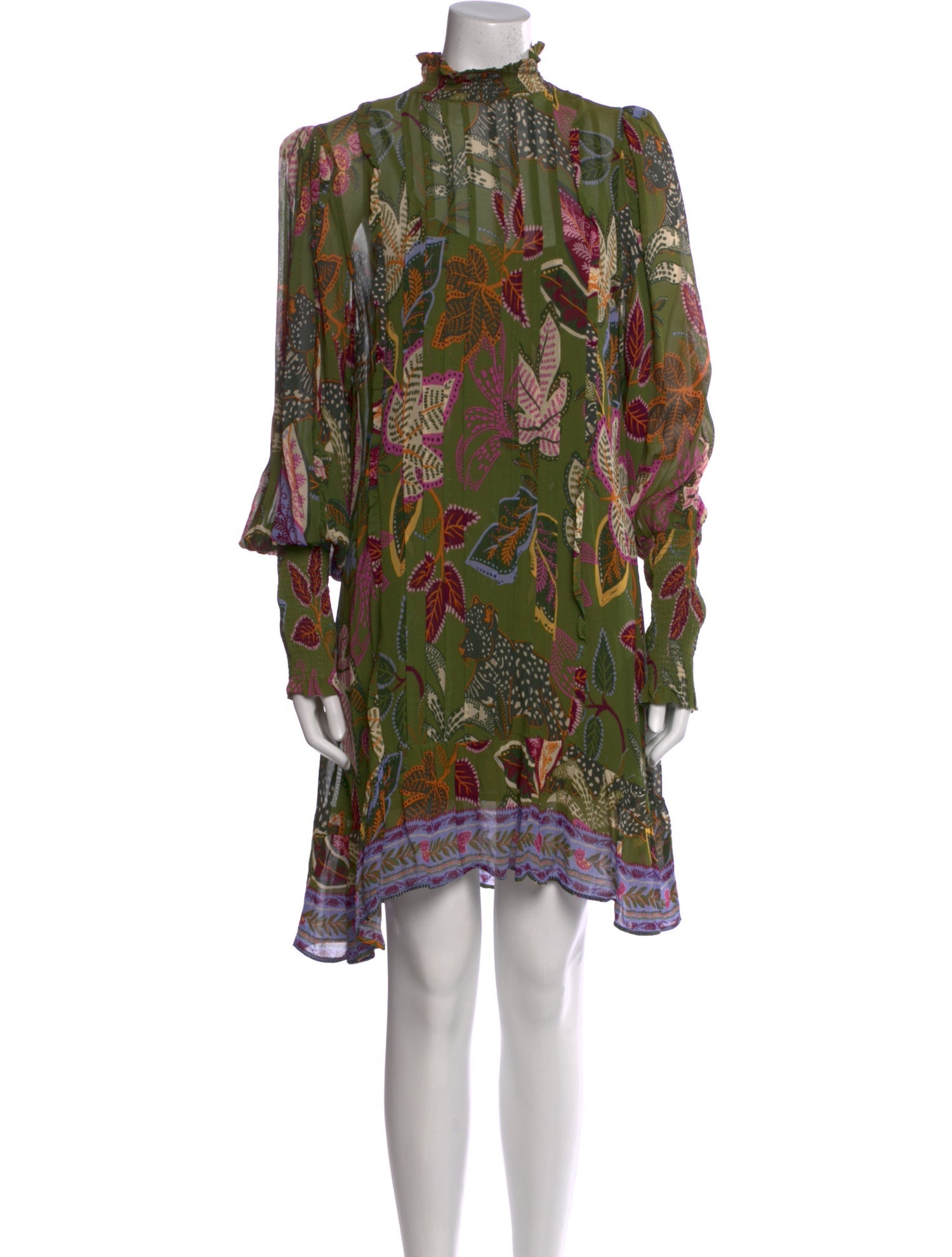 Farm Rio Printed Mini Dress