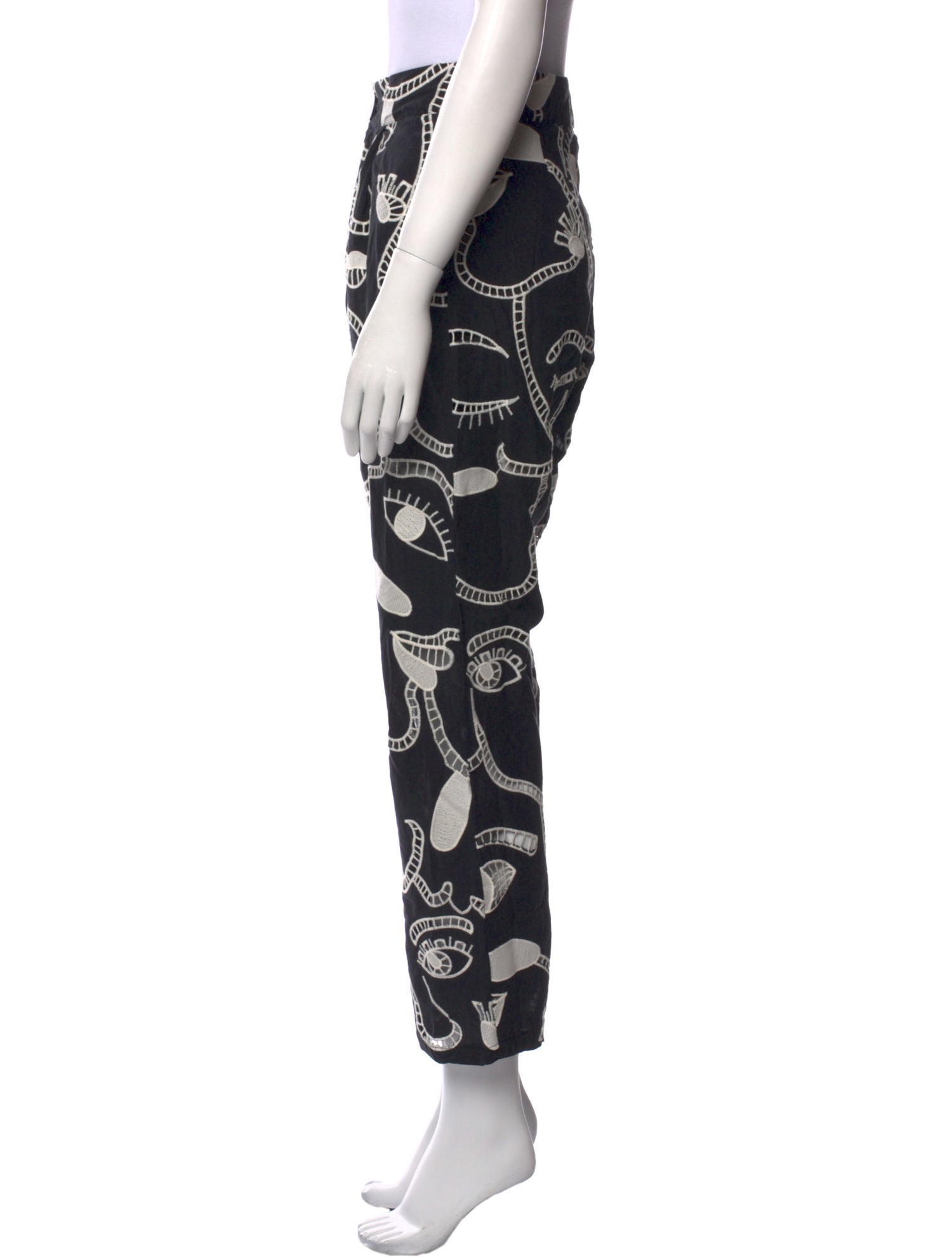Farm Rio Printed Straight Leg Pants