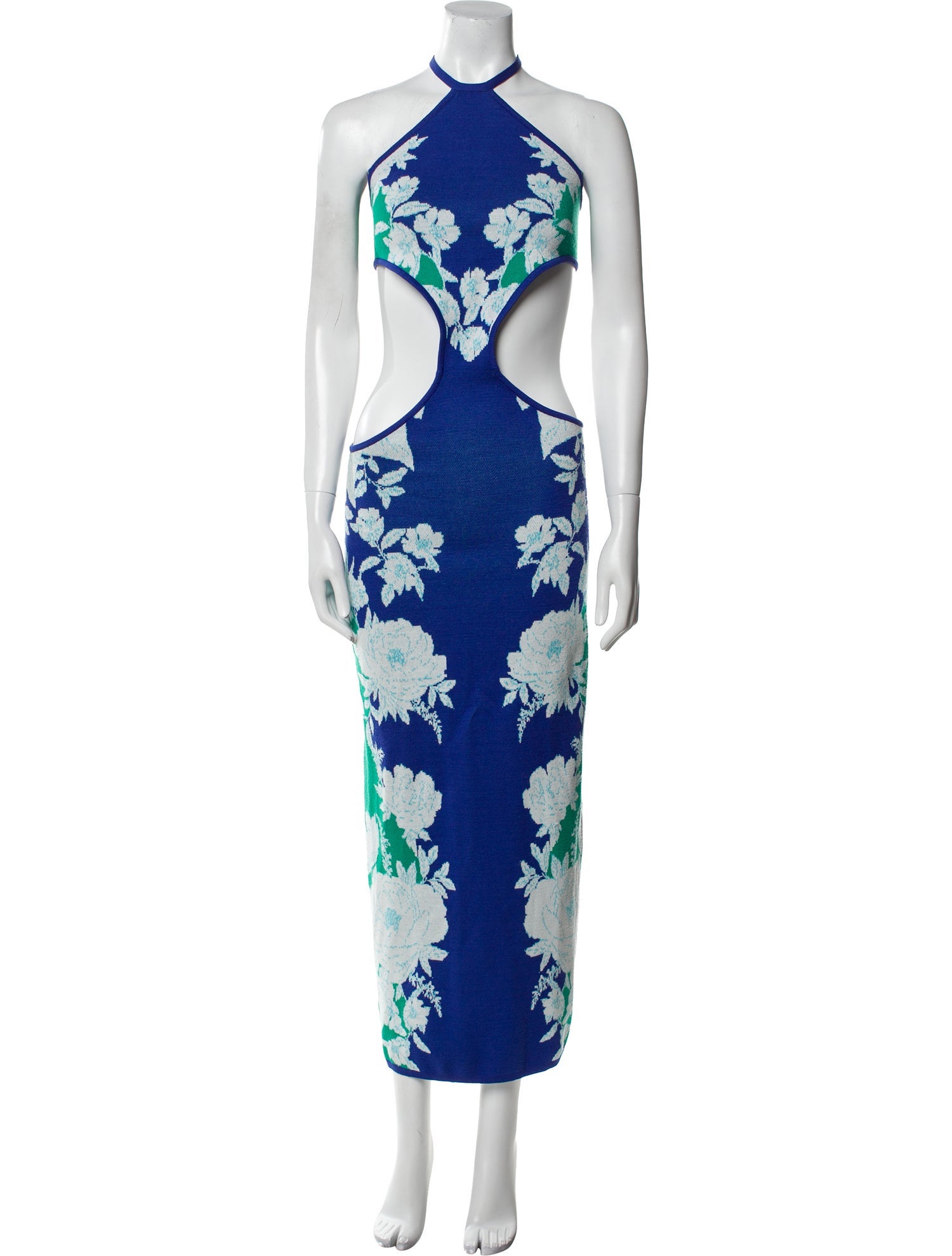 Farm Rio Floral Print Long Dress