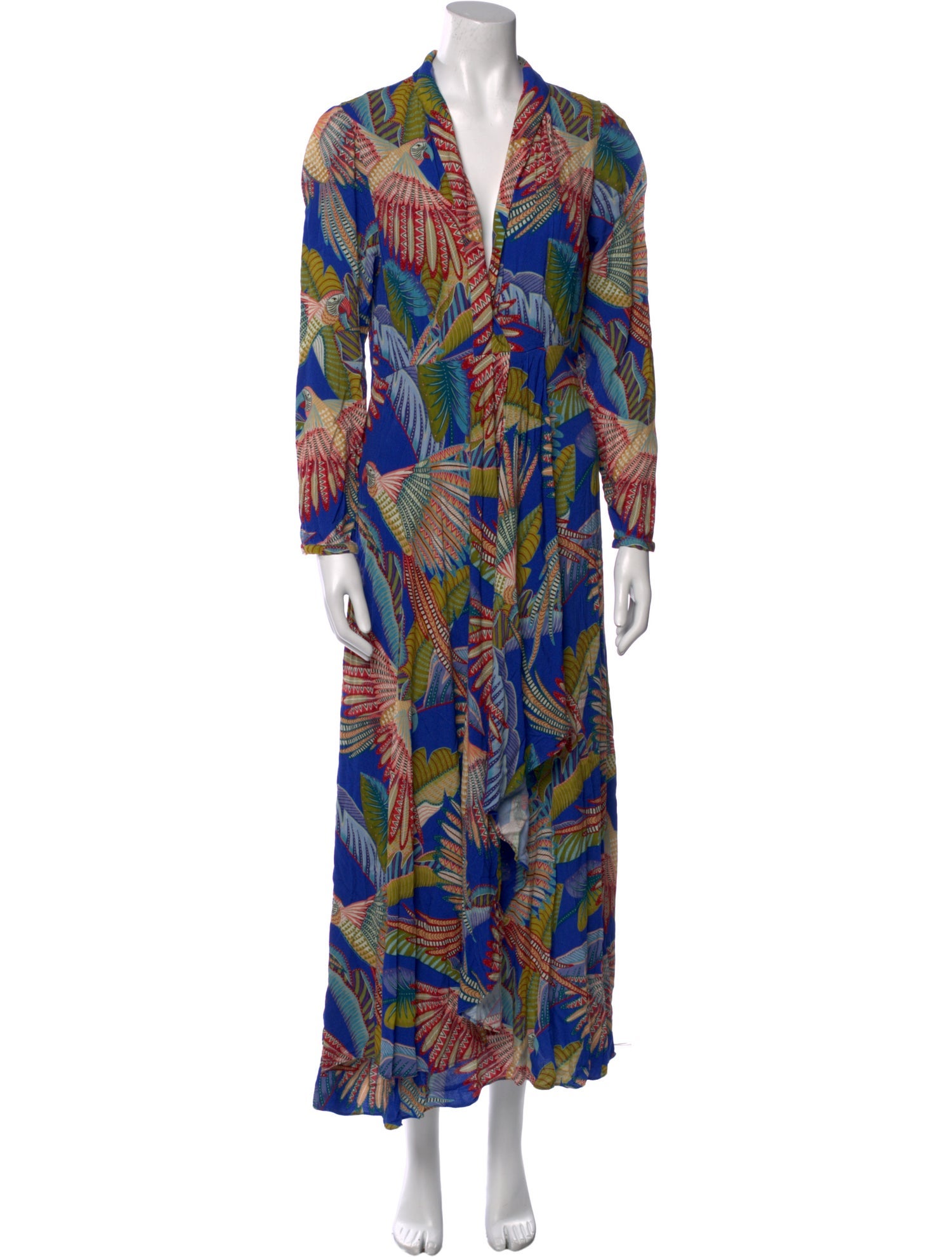 Farm Rio Printed Midi Length Dress