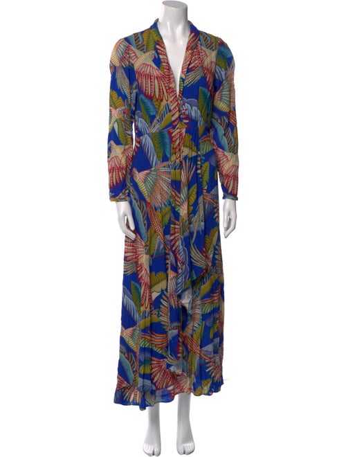Farm Rio Printed Midi Length Dress