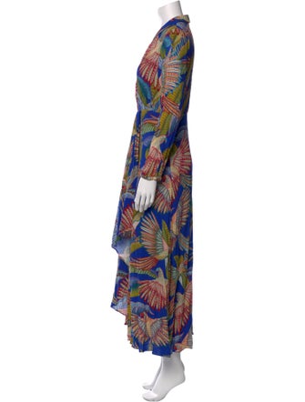 Farm Rio Printed Midi Length Dress