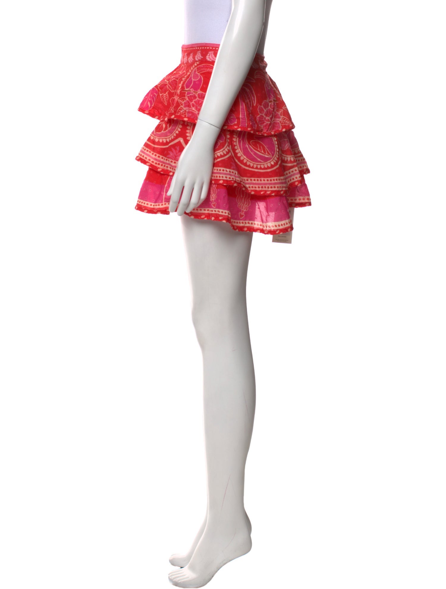 Farm Rio Printed Mini Skirt