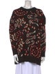 Farm Rio Printed Crew Neck Sweater