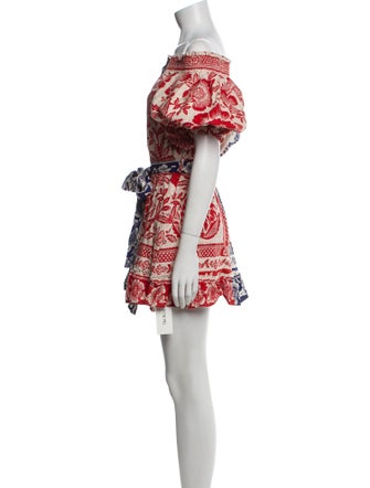 Farm Rio Linen Mini Dress