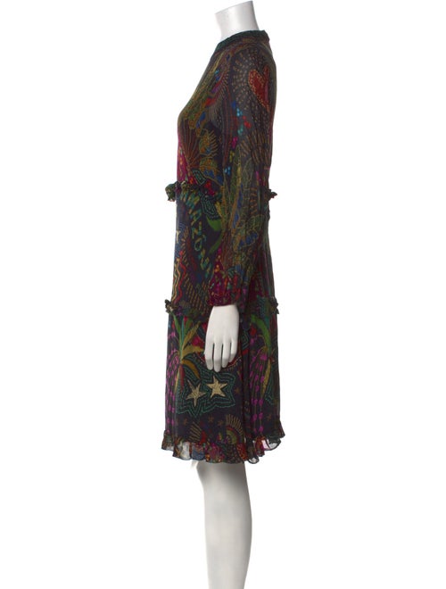 Farm Rio Printed Knee-Length Dress
