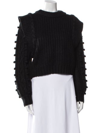 Farm Rio Mock Neck Sweater