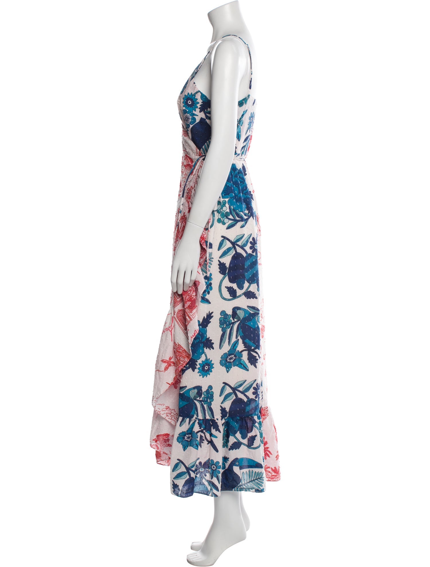 Farm Rio Printed Long Dress