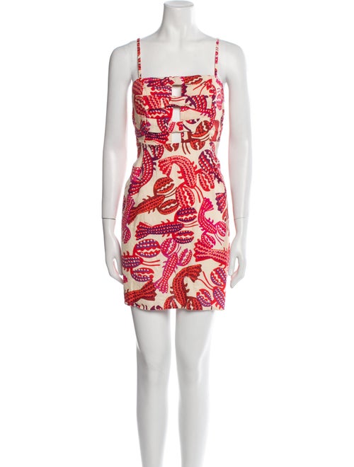 Farm Rio Printed Mini Dress