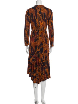 Farm Rio Paisley Print Midi Length Dress