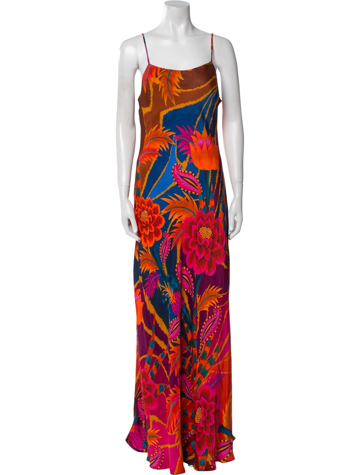 Farm Rio Printed Long Dress w/ Tags