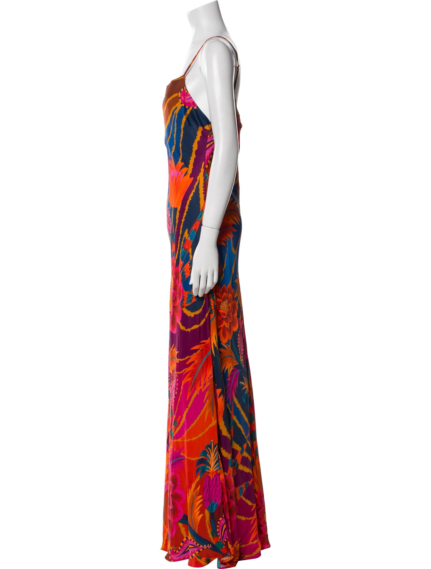 Farm Rio Printed Long Dress w/ Tags