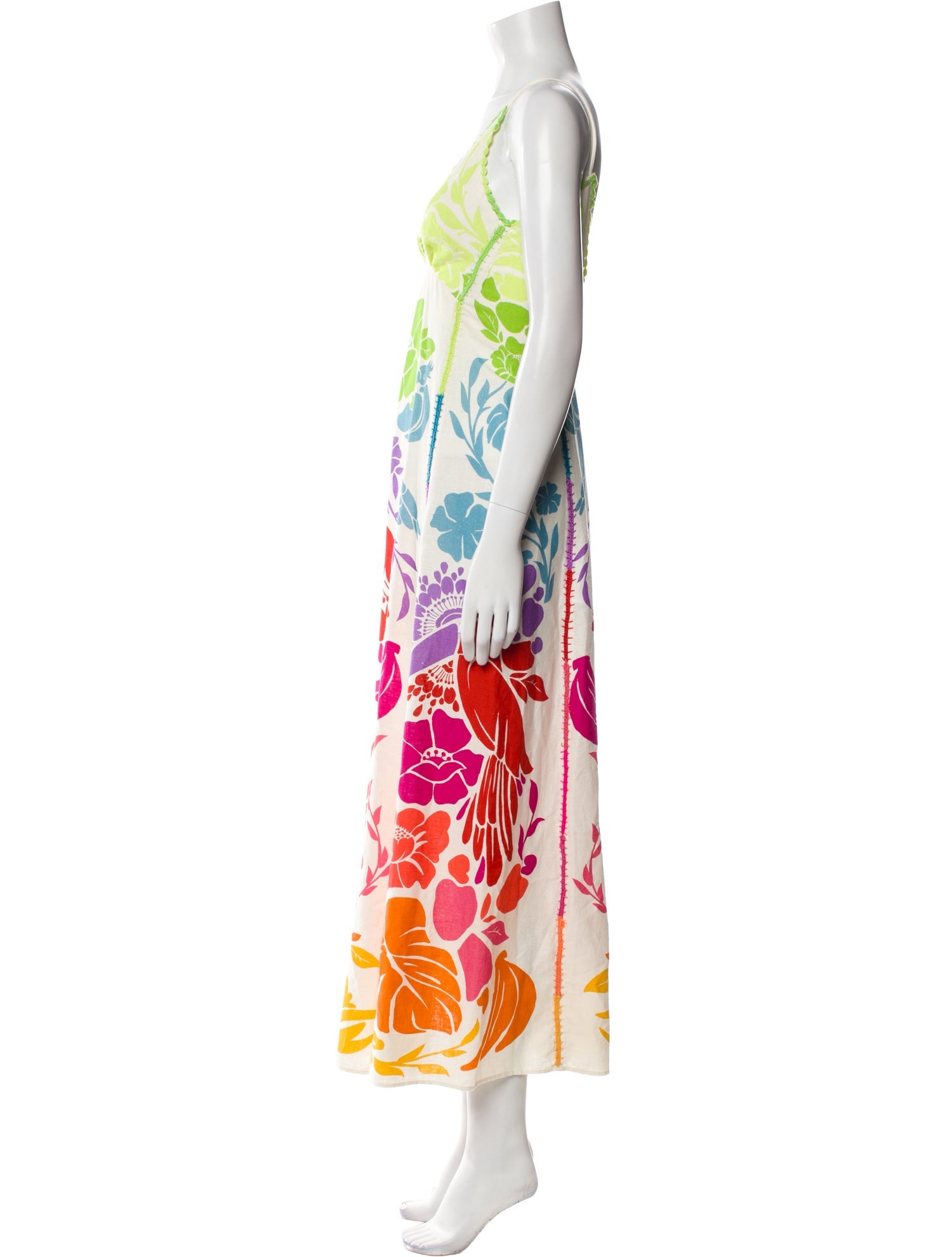 Farm Rio Printed Long Dress