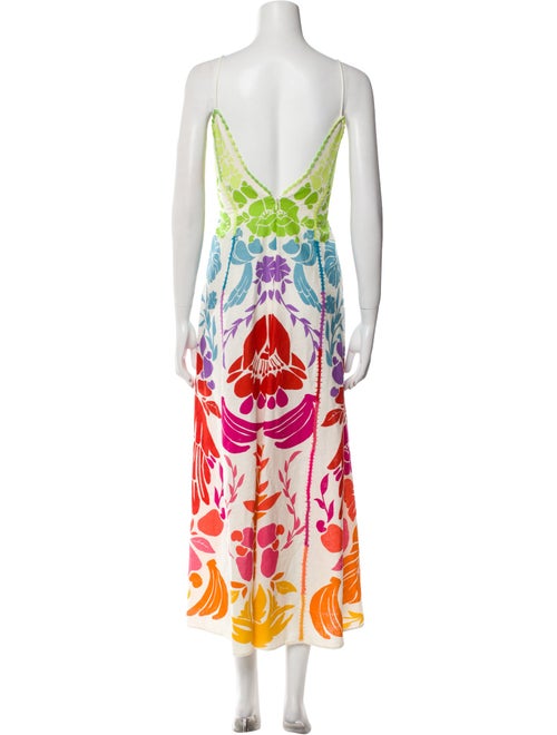 Farm Rio Printed Long Dress