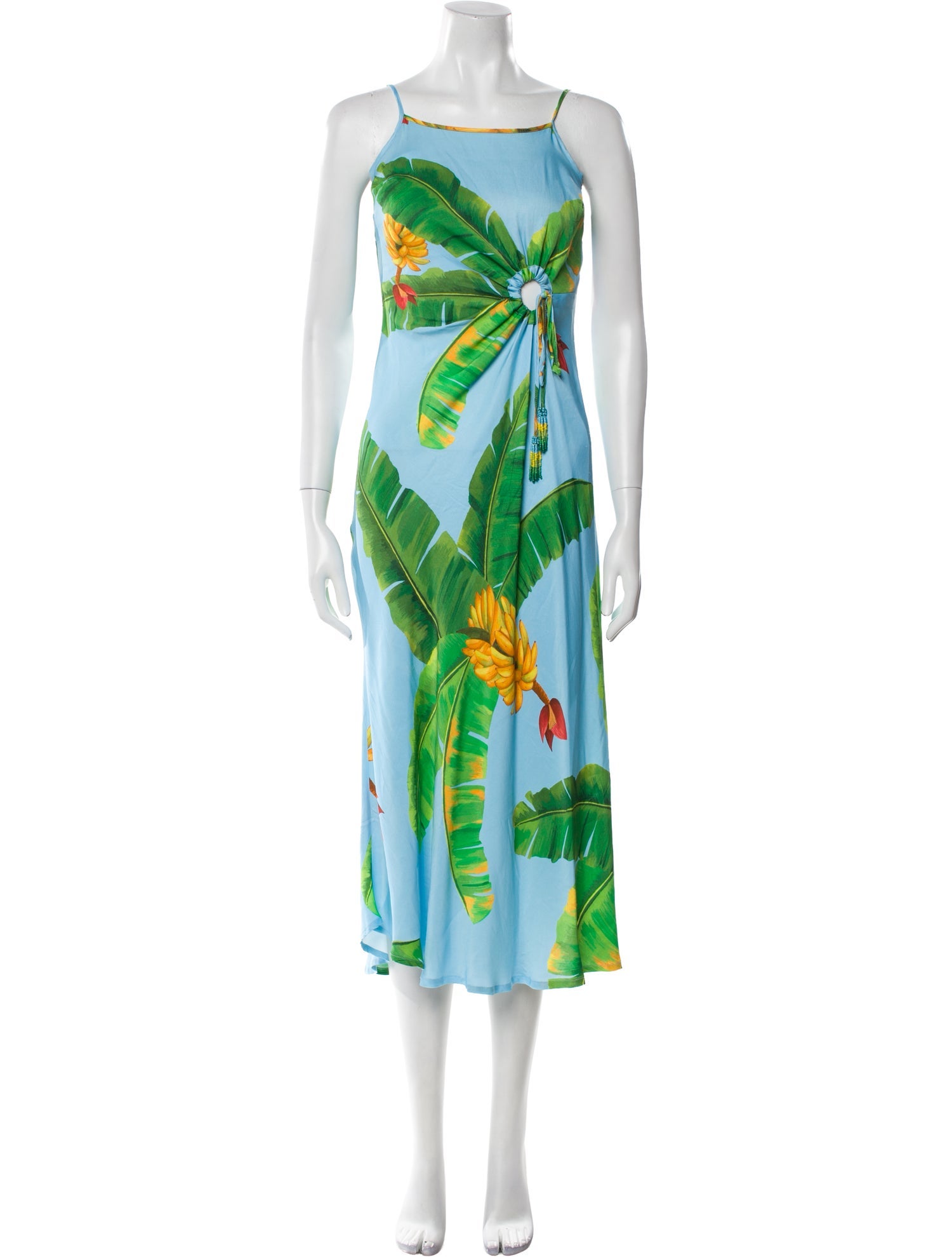 Farm Rio Printed Long Dress