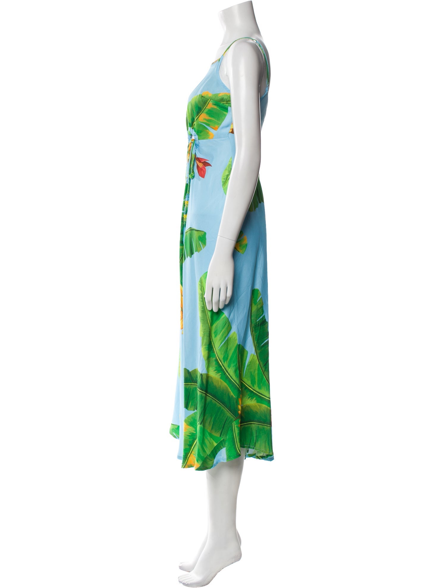Farm Rio Printed Long Dress