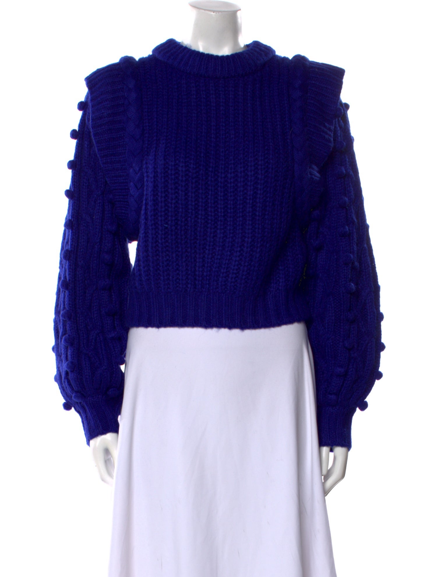 Farm Rio Mock Neck Sweater