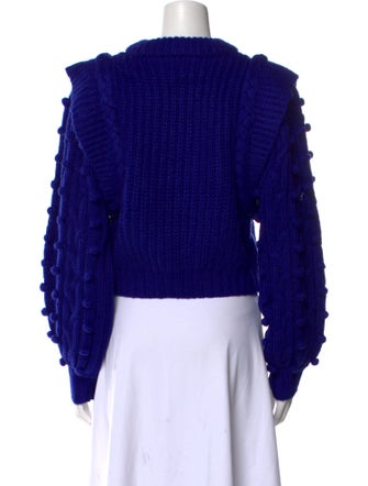 Farm Rio Mock Neck Sweater