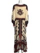 Farm Rio Printed Long Dress