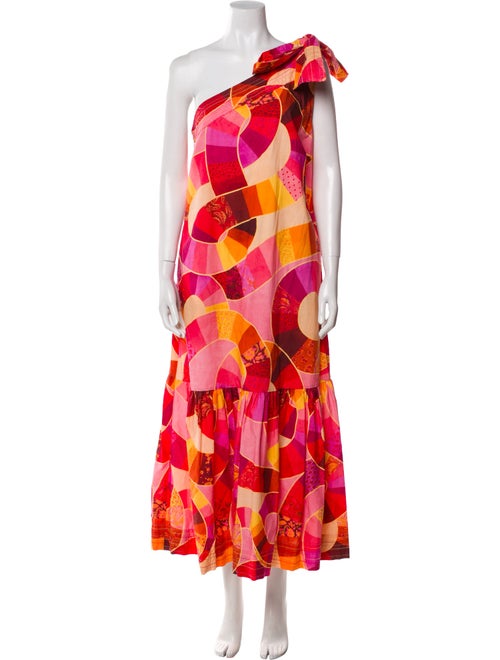 Farm Rio Printed Long Dress