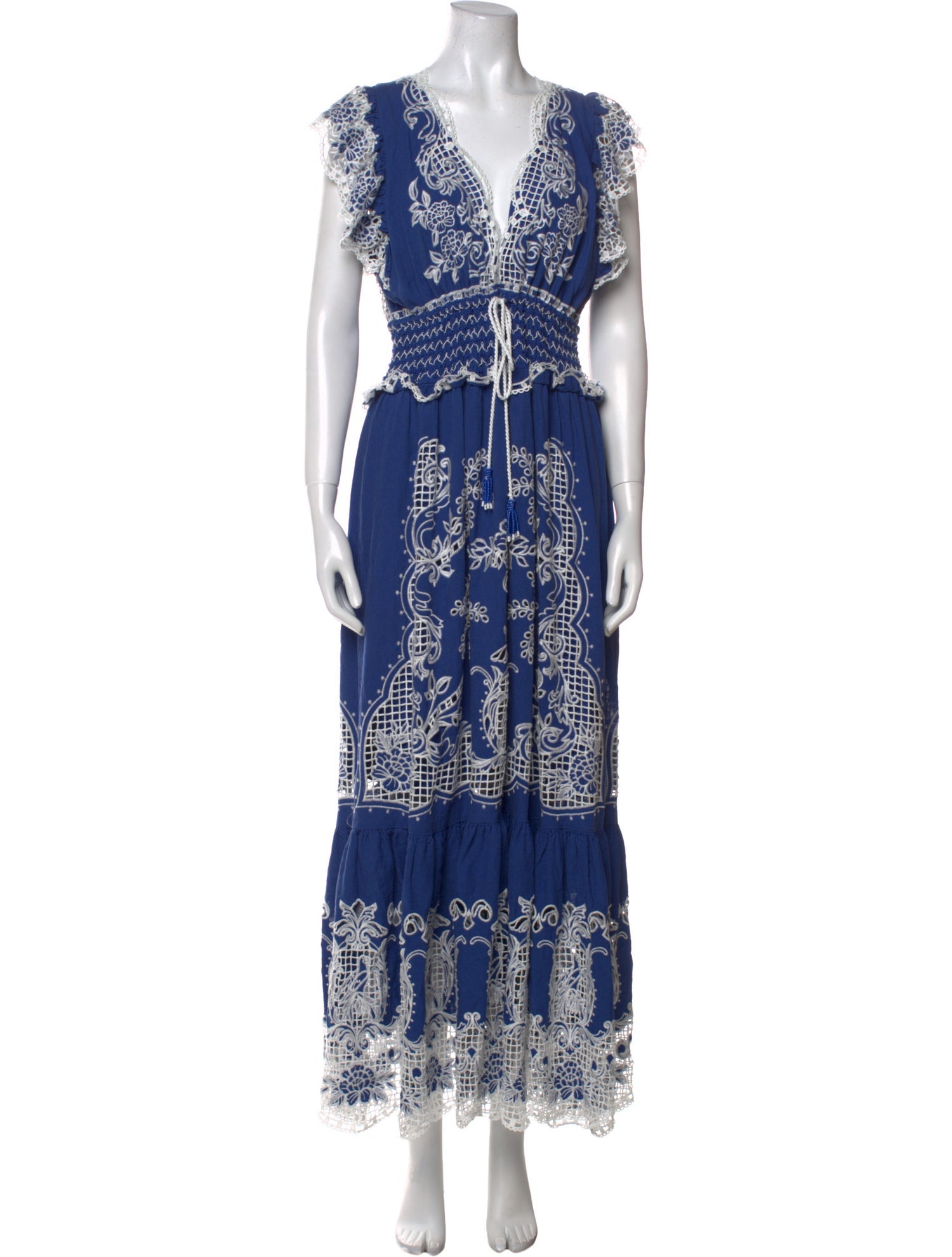 Farm Rio Printed Long Dress