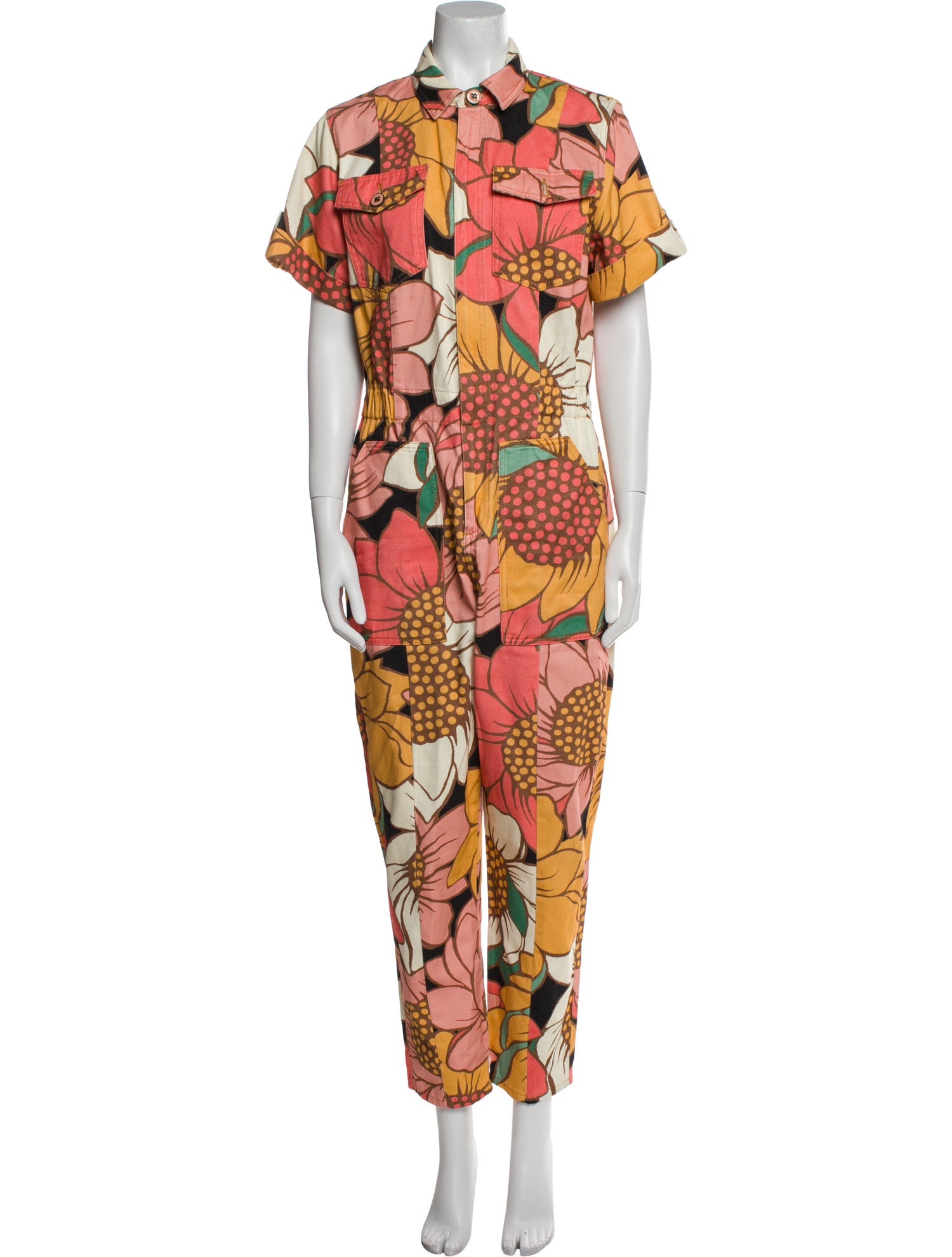 Farm Rio Printed Jumpsuit