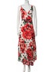 Farm Rio Floral Print Long Dress