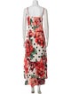 Farm Rio Floral Print Long Dress