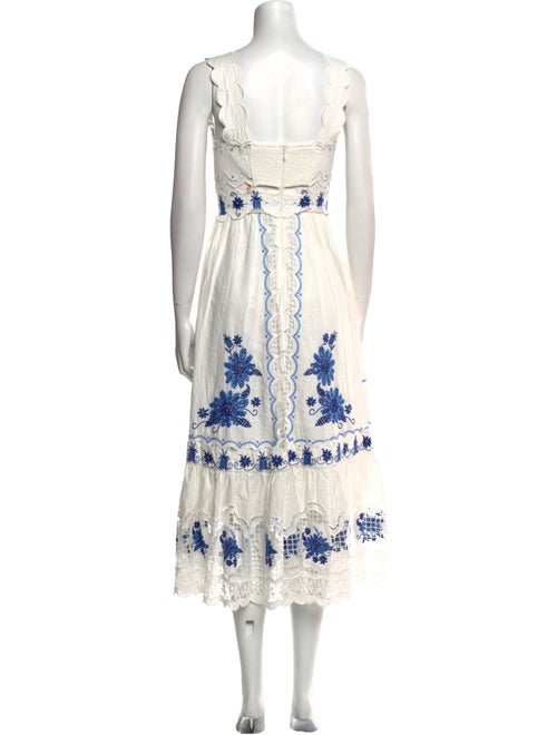 Farm Rio Printed Long Dress