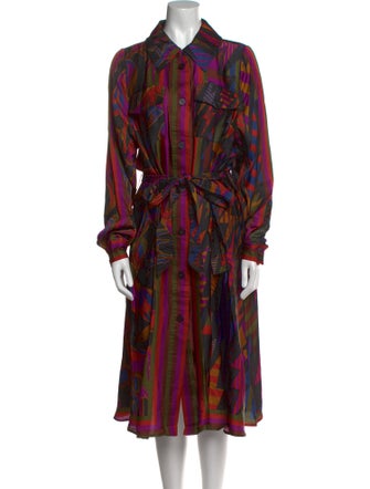 Farm Rio Printed Midi Length Dress