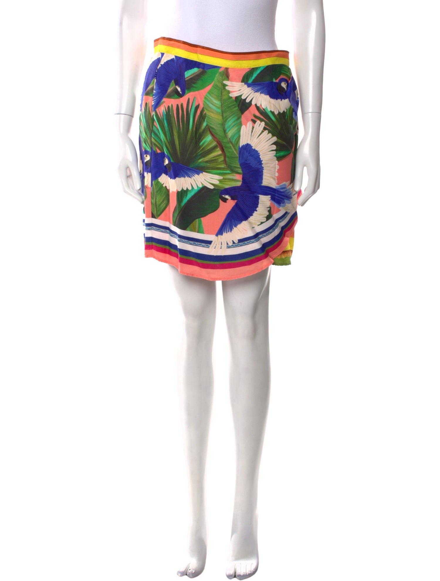 Farm Rio Printed Mini Skirt
