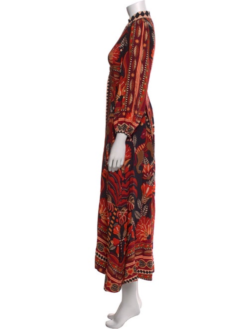 Farm Rio Printed Long Dress