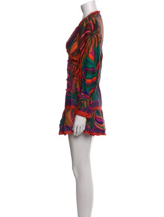 Farm Rio Printed Mini Dress