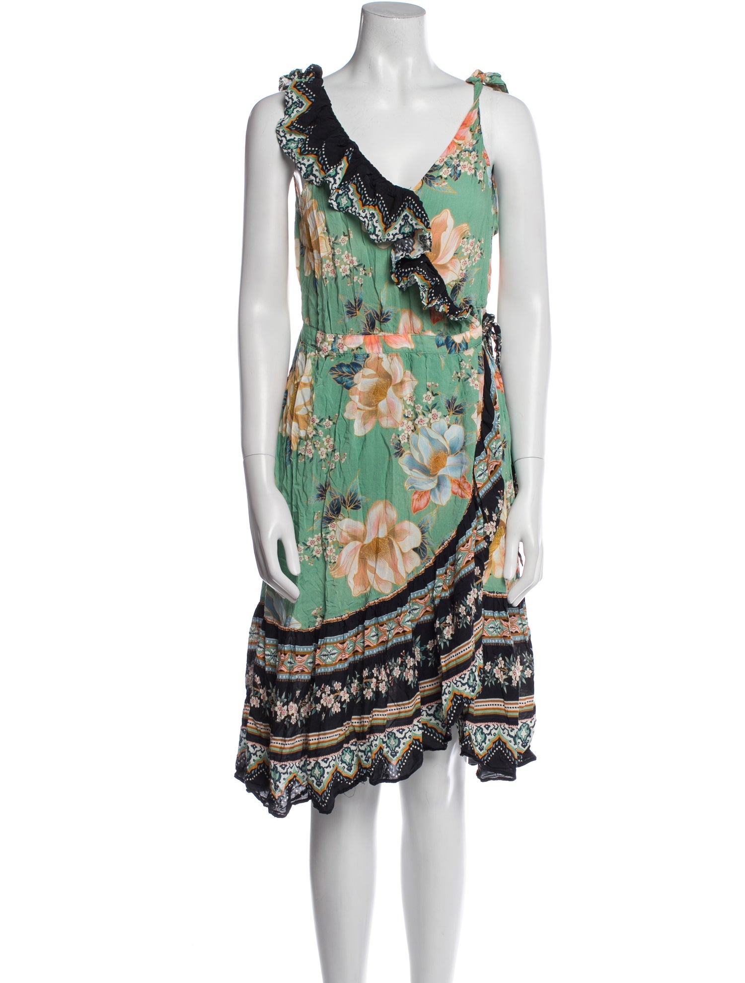 Farm Rio Printed Midi Length Dress