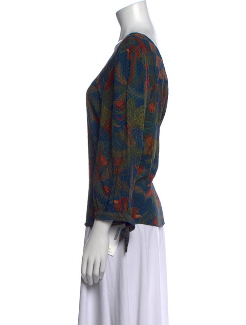Farm Rio Printed Square Neckline Blouse