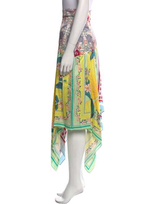 Farm Rio Printed Midi Length Skirt