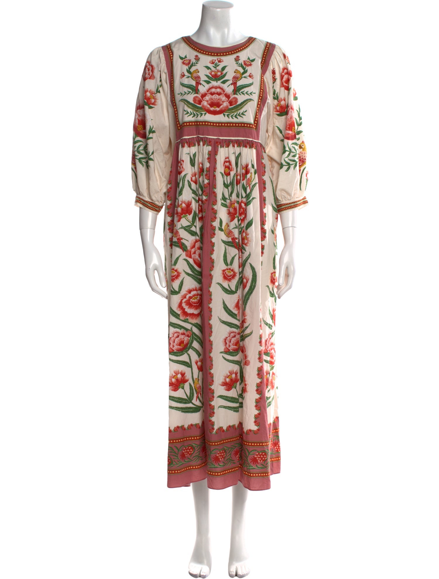 Farm Rio Printed Long Dress