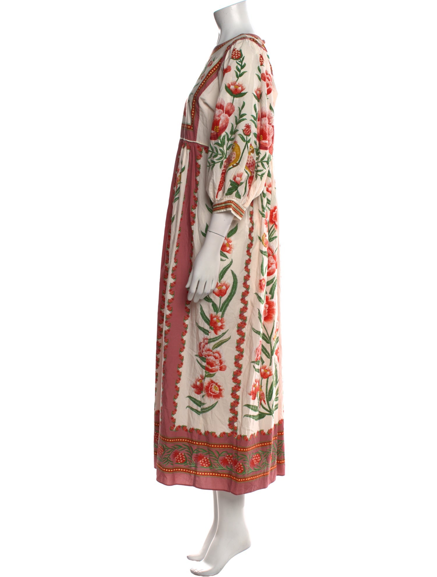 Farm Rio Printed Long Dress