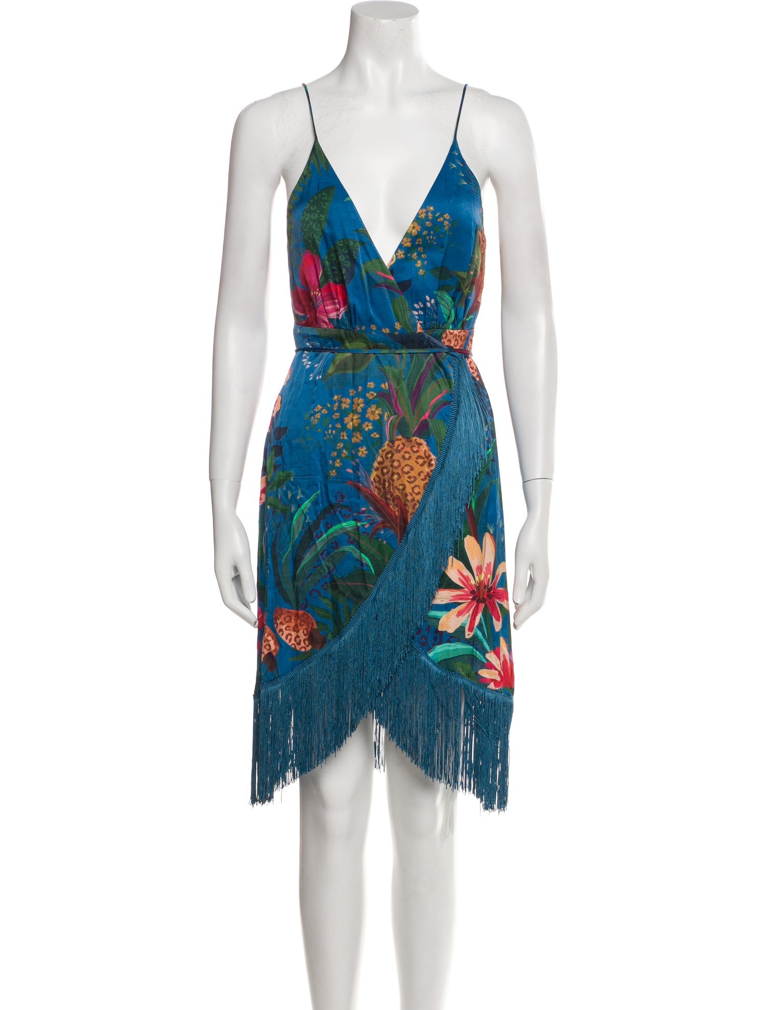 Farm Rio Printed Knee-Length Dress