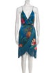 Farm Rio Printed Knee-Length Dress