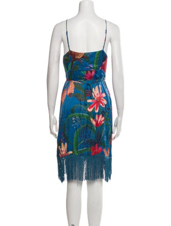 Farm Rio Printed Knee-Length Dress