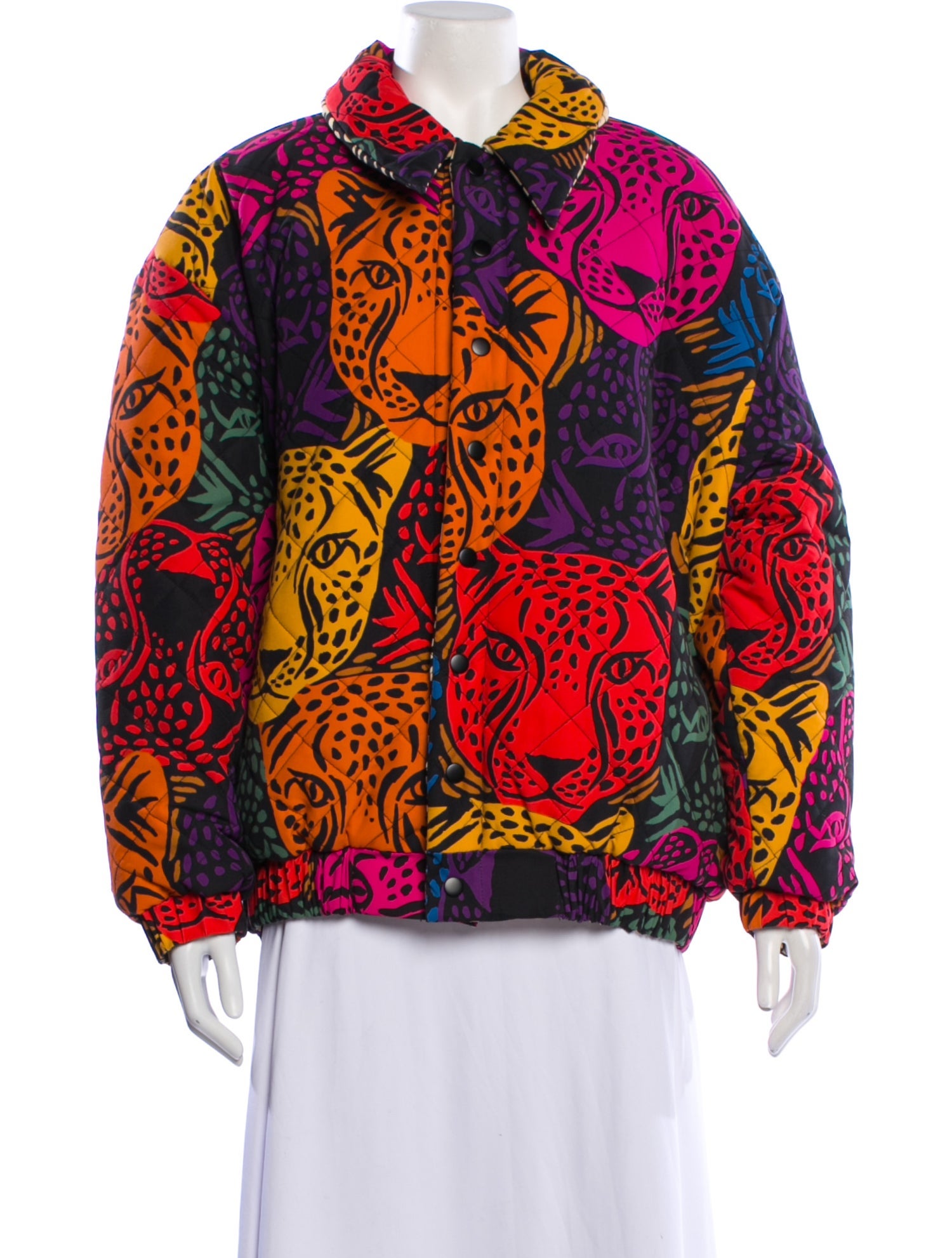 Farm Rio Printed Bomber Jacket
