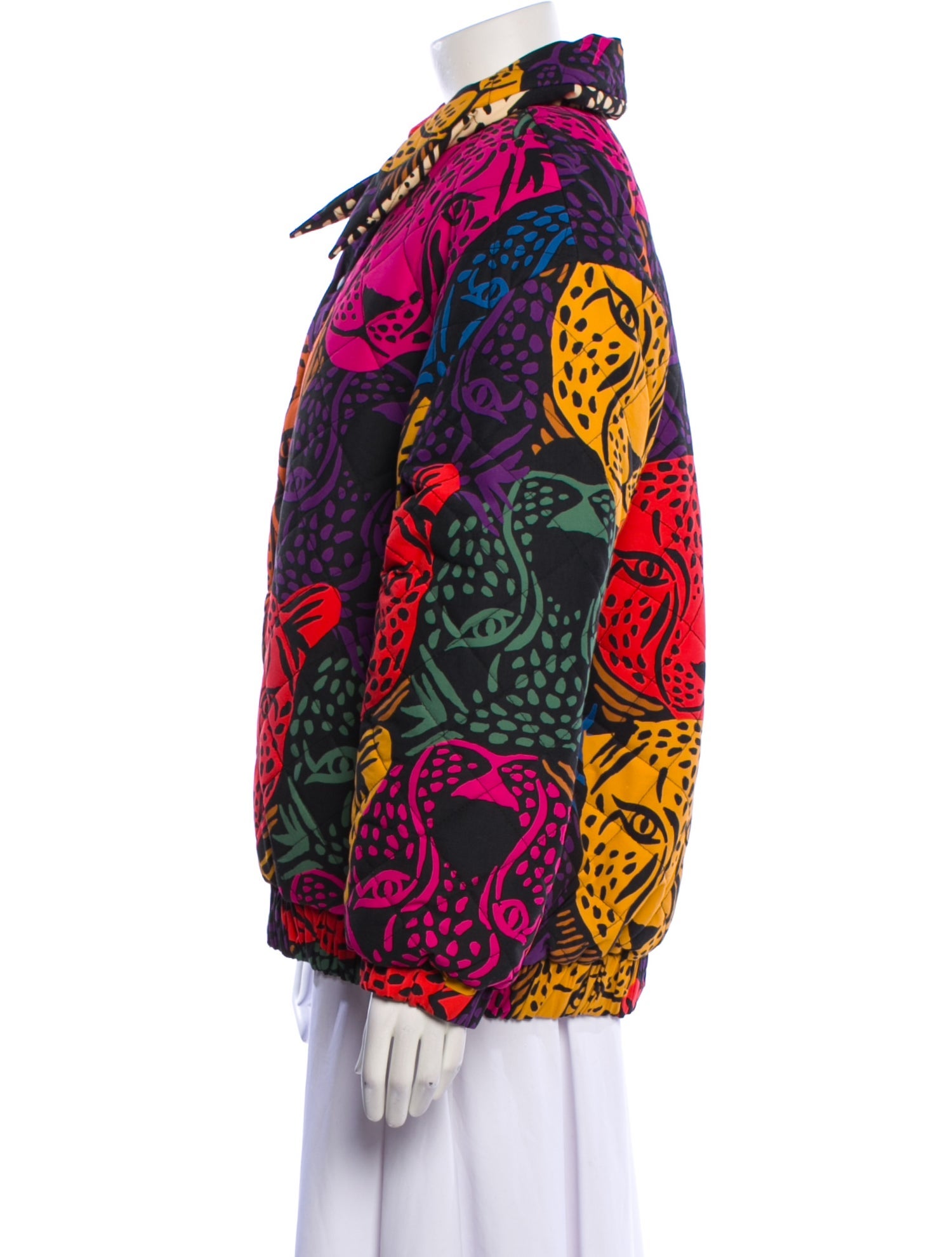 Farm Rio Printed Bomber Jacket