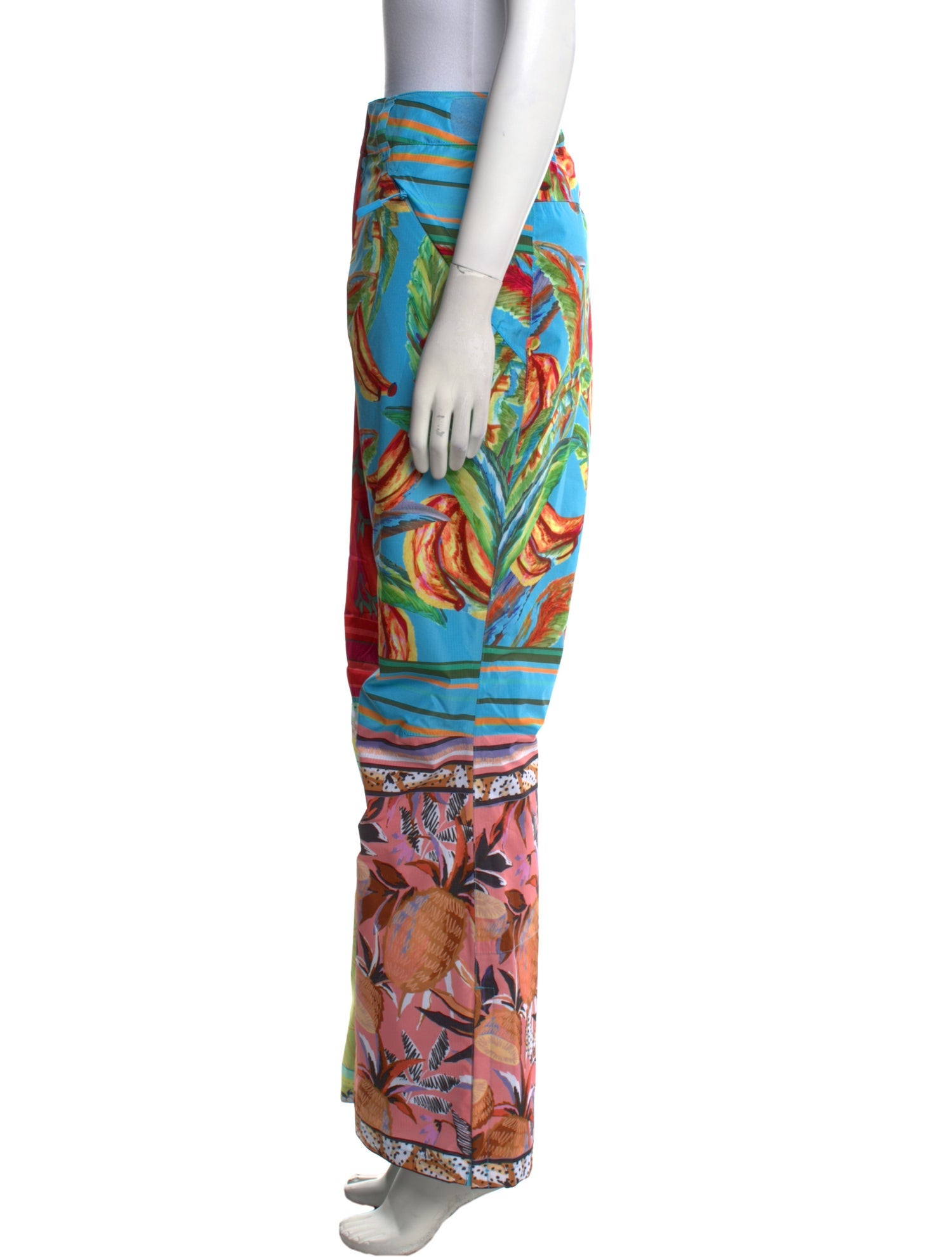 Farm Rio Floral Print Wide Leg Pants w/ Tags