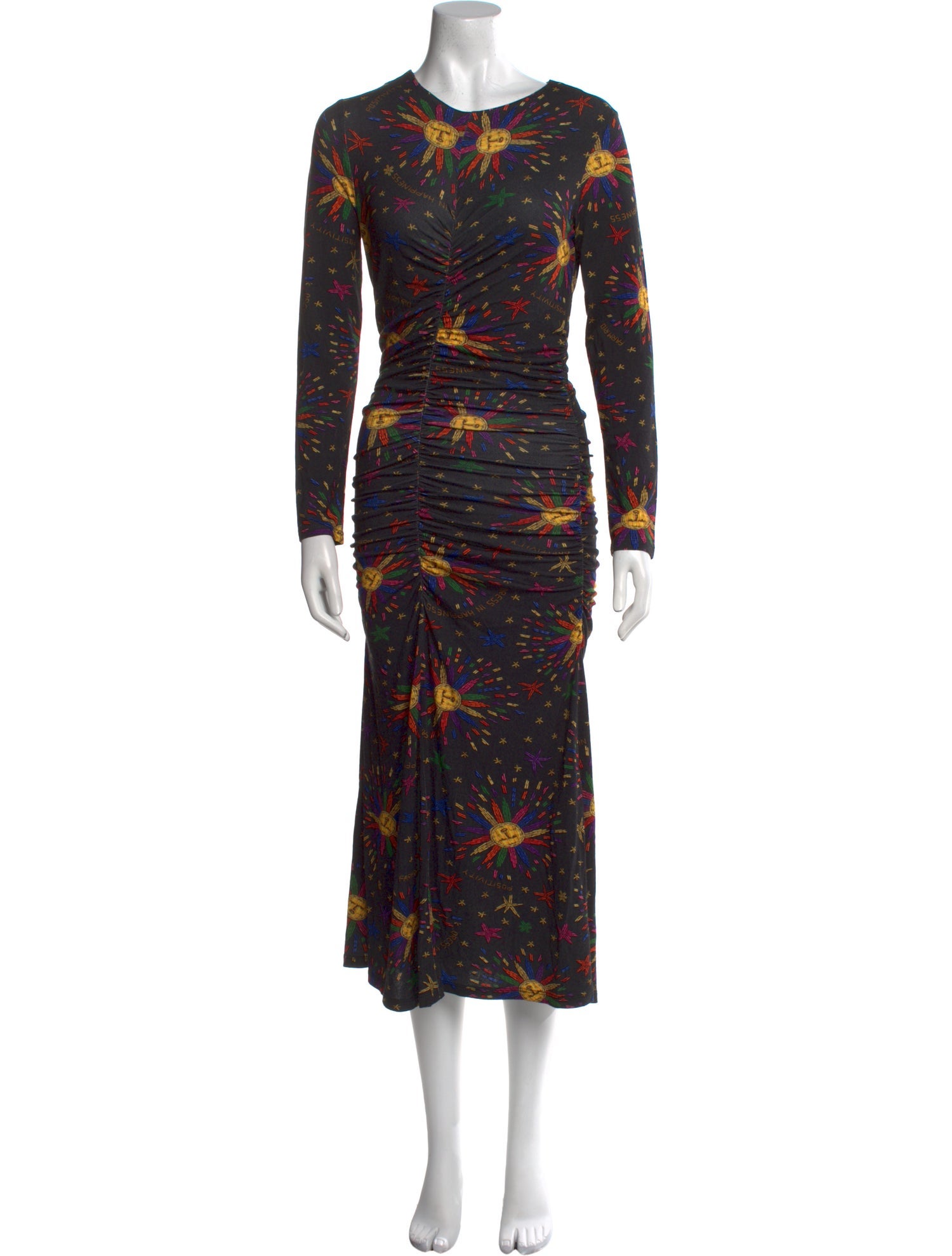 Farm Rio Printed Long Dress