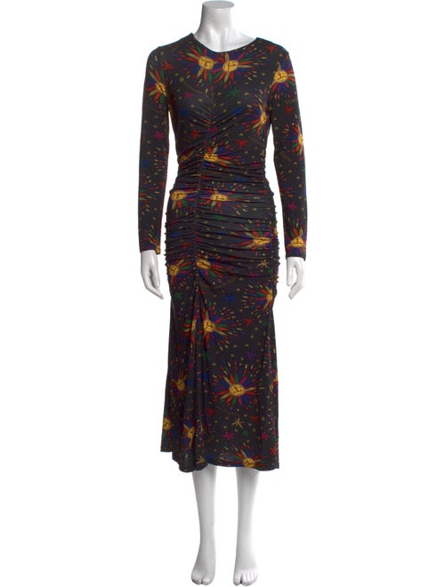 Farm Rio Printed Long Dress