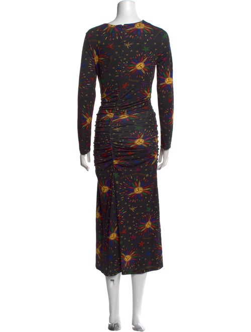 Farm Rio Printed Long Dress