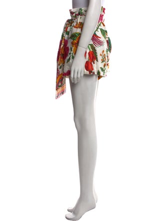 Farm Rio Linen Knee-Length Shorts