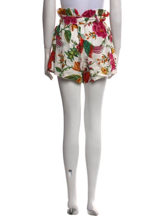 Farm Rio Linen Knee-Length Shorts
