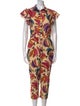 Farm Rio Linen Printed Jumpsuit